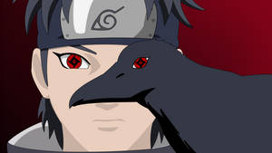 Shisui Crow Vector Art Wallpaper