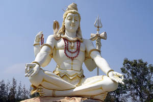 Shiv Shankar Four Arms Wallpaper