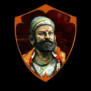 Shivaji Maharaj Hd In Badge Wallpaper
