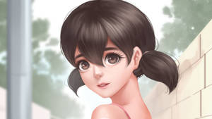 Shizuka Doraemon Cgi Art Wallpaper