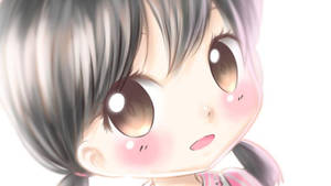 Shizuka Doraemon Cute Chibi Wallpaper