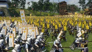 Shogun 2 Total War Yellow Flags Wallpaper