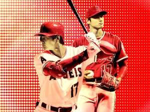 Shohei Ohtani Fan Made Art Wallpaper