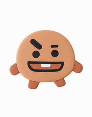 Shooky Bt21 Rubber Figure Wallpaper