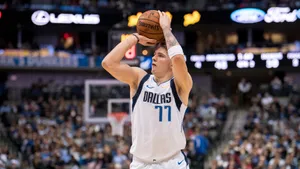 Shooting Luka Doncic Wallpaper