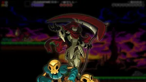 Shovel Knight Character Specter Knight Wallpaper