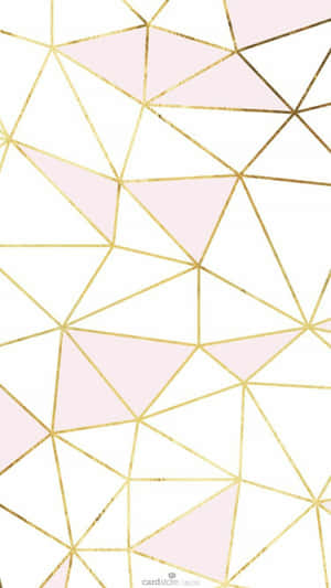 Show Off Your Style With This Unique Geometric Iphone Wallpaper Wallpaper
