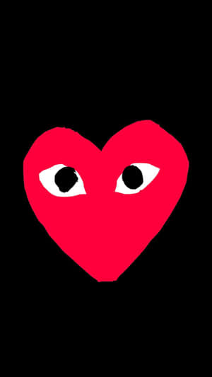 Show Your Individuality With Cdg Play Wallpaper