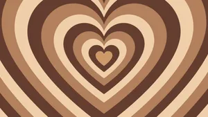 Show Your Love With A Rainbow Heart! Wallpaper