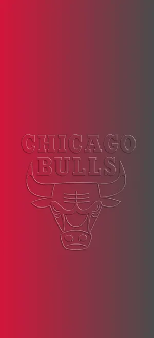 Show Your Passion For Basketball With The Chicago Bulls Iphone Wallpaper Wallpaper