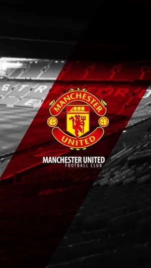 Show Your Support And Download A Special Manchester United Iphone Wallpaper. Wallpaper