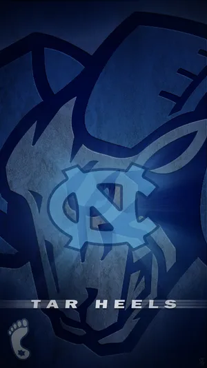 Showing School Pride For The Tar Heels Wallpaper