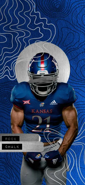 Showing Team Spirit For The Kansas Jayhawks! Wallpaper