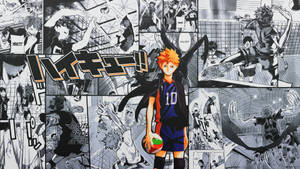 Shoyo Hinata Haikyuu Desktop Wallpaper