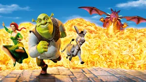 Shrek Dragon Wallpaper