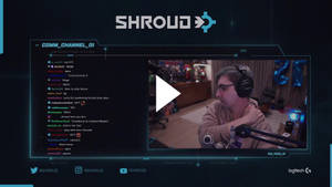 Shroud Live Game Paused Wallpaper