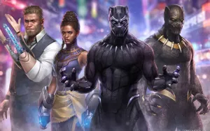 Shuri Black Panther Fan Art Wallpaper