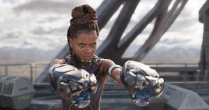 Shuri Vibranium Gauntlets Wallpaper