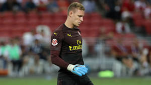 Side Profile Of Bernd Leno Wallpaper