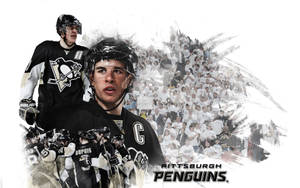 Sidney Crosby Hockey Player Photohsop Wallpaper