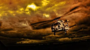 Sikorsky Sh-60 Seahawk Cool Helicopter Wallpaper