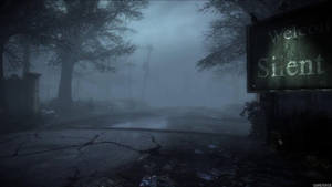 Silent Hill Foggy Entrance Wallpaper