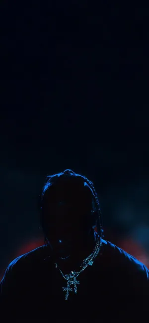 Silhouette Shot Travis Scott Jack Boys Wallpaper