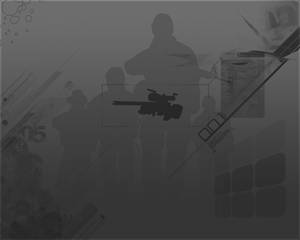 Silhouette War Troops Art Wallpaper