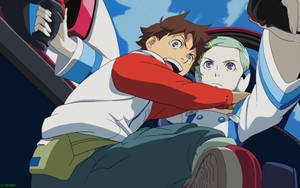 Silly Eureka Seven Couple Wallpaper