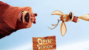 Silly Open Season Poster Desktop Wallpaper