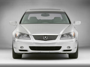 Silver Acura Rl Front Wallpaper