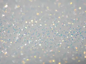 Silver Glitter Confetti Dots Wallpaper