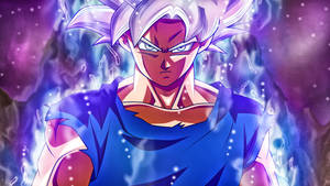 Silver Goku Ultra Instinct Wallpaper