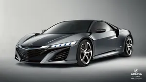 Silver Honda Nsx Car Wallpaper