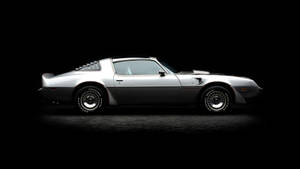 Silver Pontiac Sports Car Wallpaper