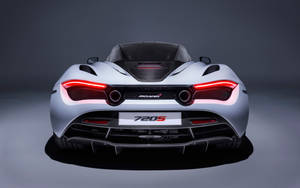 Silver Supercar Mclaren 720s 4k Wallpaper