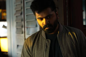 Simbu On Chekka Chivantha Vaanam Wallpaper