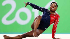 Simone Biles Floor Routine Wallpaper