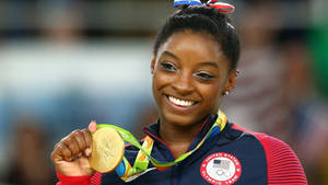 Simone Biles Rio 2016 Wallpaper