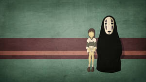 Simple Artwork Spirited Away Desktop Wallpaper