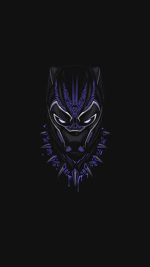 Simple Black Aesthetic Marvel Black Panther Wallpaper