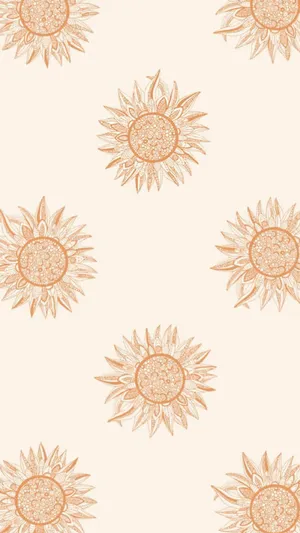 Simple Boho Dreamcatcher Sun Wallpaper