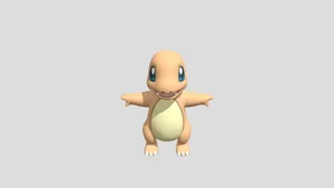 Simple Charmander On Pokémon Wallpaper