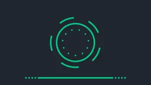 Simple Circle Wheel Design Wallpaper