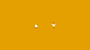 Simple Clean White Hen Wallpaper