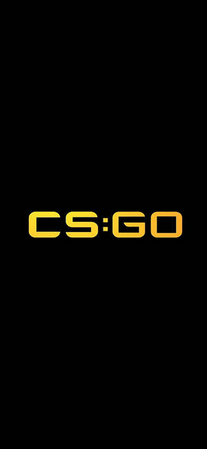 Simple Cs Go Logo Iphone Wallpaper