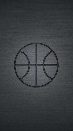 Simple Dark Cool Basketball Iphone Wallpaper