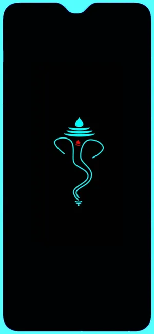 Simple Ganesh Iphone Icon Wallpaper