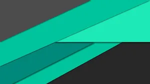 Simple Green Lines Design Wallpaper
