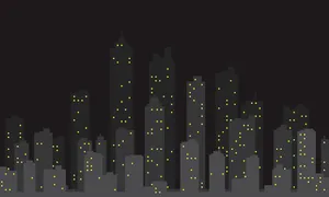 Simple Hd City Lights Wallpaper
